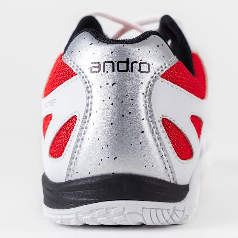 andro Schuh Shuffle Step 3 weiß/rot – Bild 5
